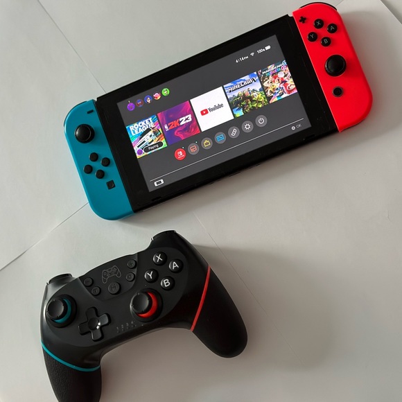 Switch Controller, Wireless Pro Controller Switch Lite (P) - Picture 2 of 7